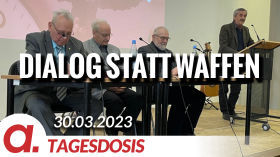 Dialog statt Waffen – überparteilich gegen den Krieg | Von Wolfgang Effenberger by apolut