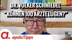 Interview mit Dr. Volker Schmiedel – "Können 100 Ärzte lügen?" by apolut