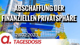 Wie EZB und EU-Kommission klammheimlich unsere finanzielle Privatsphäre abschaffen wollen | Von Norbert Häring by apolut