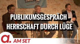 Am Set: Herrschaft durch Lüge – Publikumsgespräch mit P. Brandenburg, E. Wolff, D. Dehm, M. Luthe by apolut