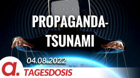 Der Propaganda-Tsunami | Von Caitlin Johnstone by apolut