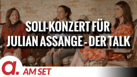 Am Set: 4. Solidaritätskonzert für Julian Assange – Der Talk by apolut