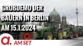 Am Set: Großdemo der Bauern in Berlin am 15.1.2024 by apolut