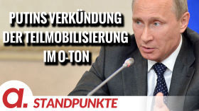 Putins Rede zur Verkündung der Teilmobilisierung im O-Ton | Von Thomas Röper by apolut