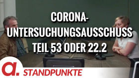 Corona-Untersuchungsausschuss – Teil 53 oder 22.2 | Von Jochen Mitschka by apolut
