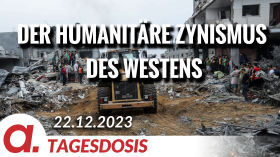 Der humanitäre Zynismus der "Westlichen Wertegemeinschaft" | Von Rainer Rupp by apolut