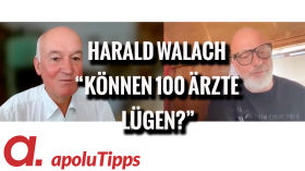 Interview mit Prof. Dr. Dr. Harald Walach – “Können 100 Ärzte lügen?” by apolut