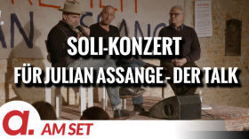 Am Set: 3. Solidaritätskonzert für Julian Assange – Der Talk by apolut
