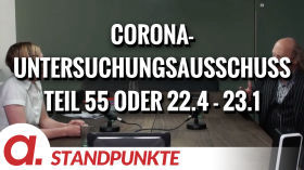 Corona-Untersuchungsausschuss – Teil 55 oder 22.4-23.1 | Von Jochen Mitschka by apolut