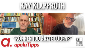 Interview mit Dr. Kay Klapproth – “Können 100 Ärzte lügen?” by apolut