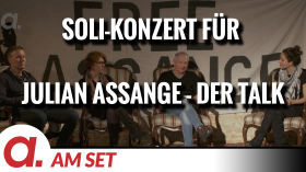 Am Set: 5. Solidaritätskonzert für Julian Assange – Der Talk by apolut